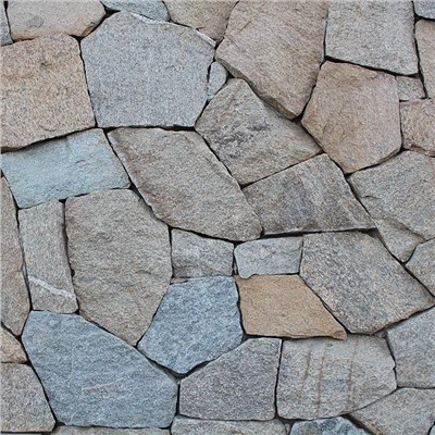 Гранит Сусамово сив произволен насипен камък